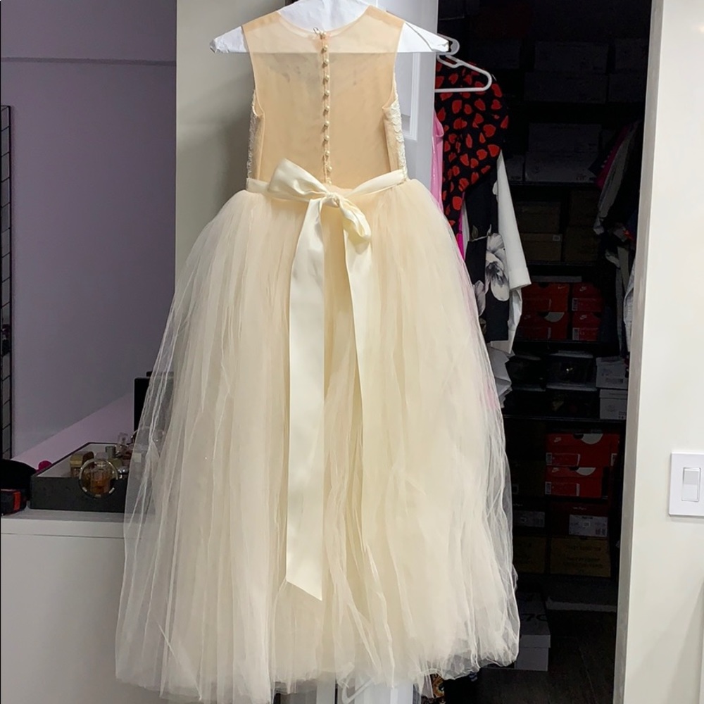 Flower girl dress tulle - Picture 5 of 5